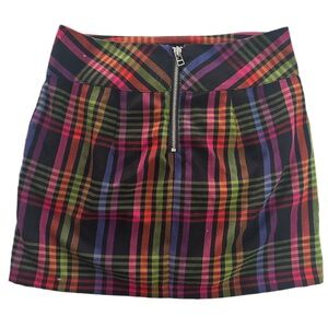 Plaid Multicolor Women's Skirt